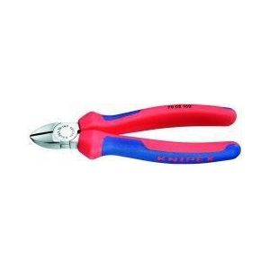 Knipex 70 05 125 Zijsnijtang Verchroomd Comfort 125mm