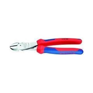 Knipex Kracht-zijsnijtang verchroomd met meer-componentengrepen 250 mm - 7405250