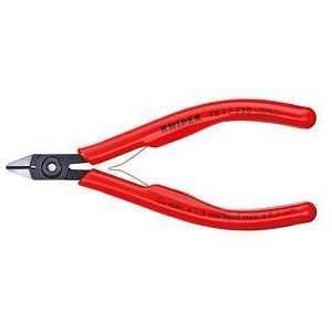 Knipex 75 12 125 Zijsnijtang met facet + draadklem 125mm