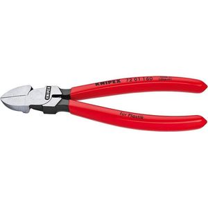 Knipex 72 01 140 Zijsnijtang voor kunststof + Veer 140mm