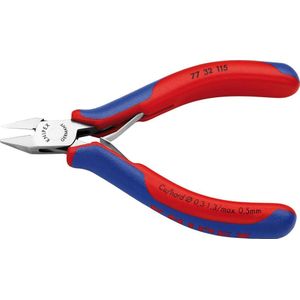 Knipex 77 32 115 Zijsnijtang Spitse Kop + Facet 115mm