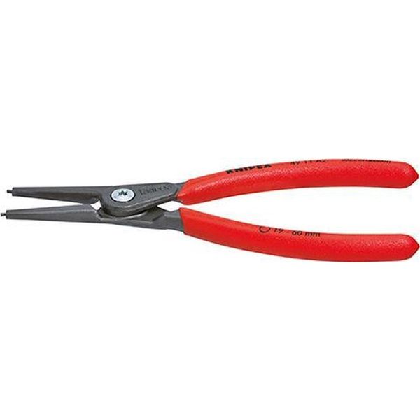 Knipex Langbektang zwart geatramenteerd, met kunststof bekleed