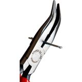 Knipex 25 21 160 Radiotang gebogen + Zijsnijder 160mm