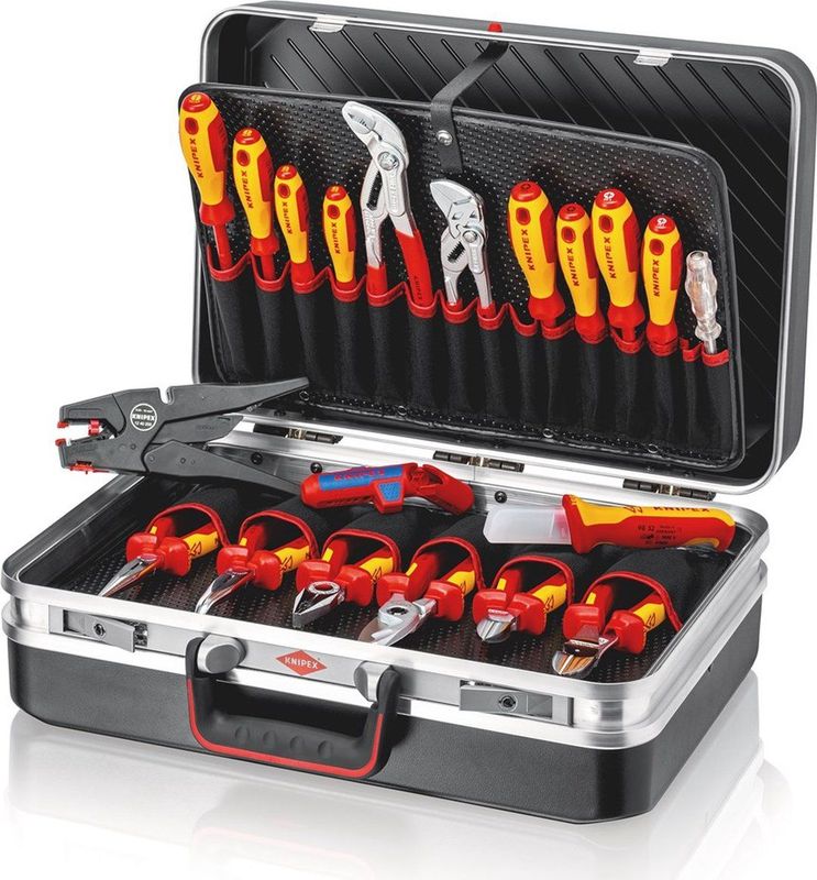 Knipex - 00 21 20 - Elektro Gereedschapset - Koffer - 20-delig