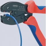 Knipex PreciForce 97 52 36 SB Crimpzange Isolierte Kabelschuhe, Isolierte Steckverbinder, Isolierte