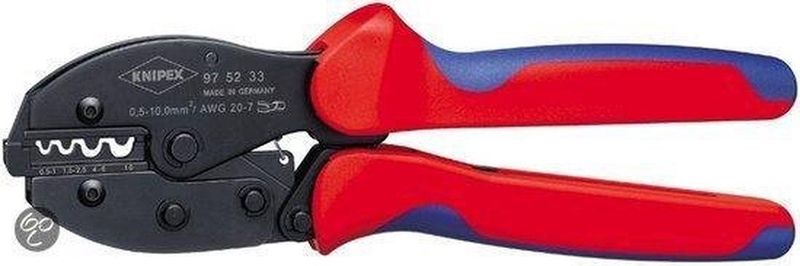 Knipex - Crimp Hefboomtang - 220 mm - Speciaal Staal - Gehard