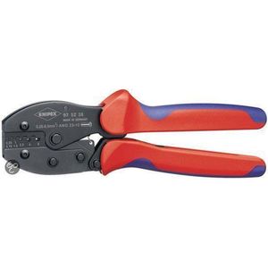 Knipex PreciForce Krimptang gebruineerd, met meer-componentengrepen 220 mm (zelfbedieningskaart/blister) 97 52 38 SB