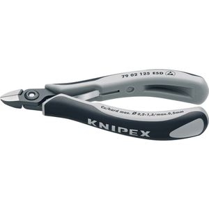 Knipex 79 02 125 ESD Zijsnijtang Ronde-kop 125mm ESD