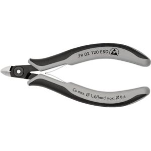 Knipex 79 02 120 ESD Zijsnijtang mini-kop 120mm ESD