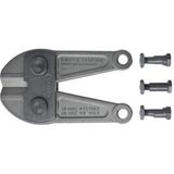 Knipex 71 79 910 Reservekop Incl. Schroeven Voor Boutenschaar 71 72 910