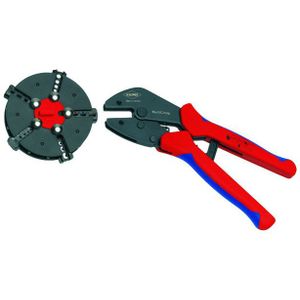 Knipex 973302 MultiCrimp Krimptang met wissellader en 5 krimpprofielen - 250mm
