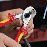 Knipex 95 26 165 Kabelschaar 165mm met openingsveer VDE