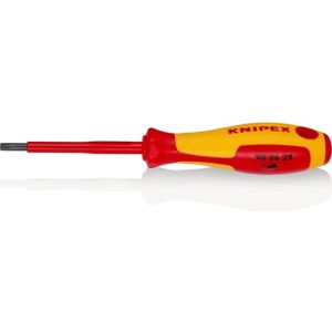 Knipex Schroevendraaier voor Torx-schroeven gebruineerd, geïsoleerde meercomponenten-greep, VDE-getest 185 mm 98 26 25