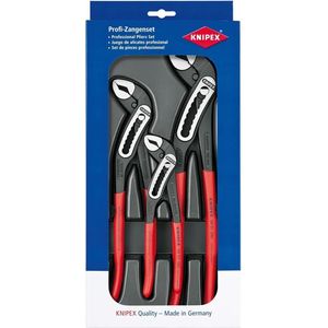 Knipex - Alligator Set - Waterpomptangen - 3 Stuks - Robuust