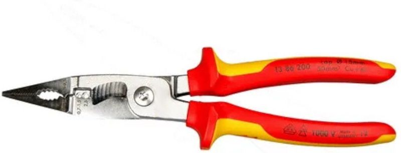 Knipex - Universele Tang - 200 Mm - Voor Kabels en Draden - Lichtgewicht