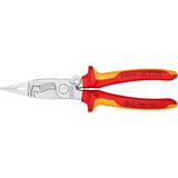 KNIPEX - Elektrische Installatietang - Verchroomd - 200mm - Multifunctionele Tang