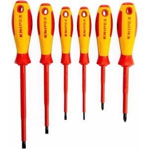 Knipex 00 20 12 V01 Schroevendraaier set VDE 6-delig