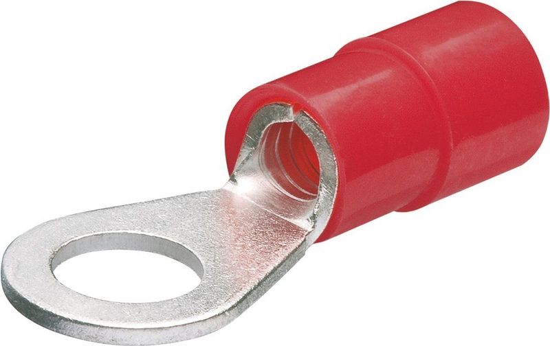 Knipex - Ringvorm Kabelschoenen - Rood - Koper - 200 Stuks