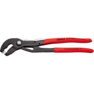 Knipex Veerbandklemtang | tot. lengte 250 mm capaciteit max. 70 mm | instellingen 19 | kunststof mantel | 1 stuk - 85 51 250 AF 85 51 250 AF