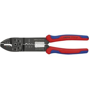 Knipex 97 32 240 Krimptang Geïsoleerde kabelschoenen, Geïsoleerde connectoren (male) 1.5 tot 6 mm²