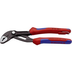 Knipex 8702180T Cobra Waterpomptang met borghaak - 180mm