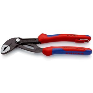 Knipex 8702180TBK Cobra Waterpomptang met borghaak 180mm
