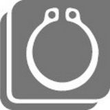 Knipex - Set Borgringtangen - 8-delig - Kleur: Zwart - Materiaal: Staal