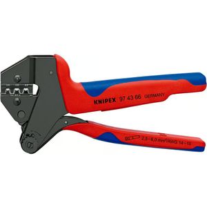 Knipex 97 43 66 1 stuks 0.5 tot 6 mm² Incl. verwisselbare krimpinserts
