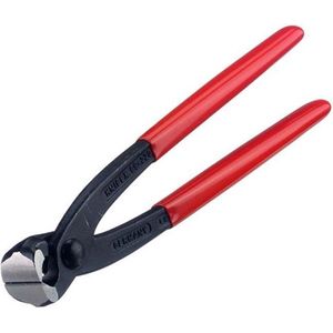 Knipex Moniertang (rabitz- en vlechtertang) zwart geatramenteerd, met kunststof bekleed 220 mm 99 01 220