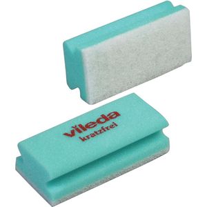 Vileda spons Glitzi Quattro, groen, pak van 10 stuks