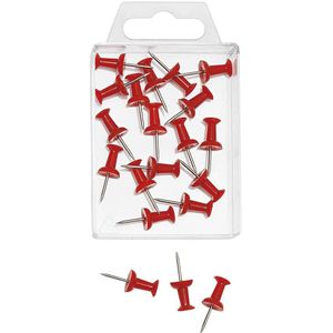 10 x Wedo Pin-Nadel Diaboloform rot VE=20 Stück