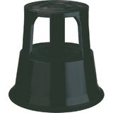 DESQ opstapkruk - Zwart - Metaal - Hoogte 42,6 cm