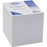 Zettelklotz 9x9cm 700 Blatt wei&#223;
