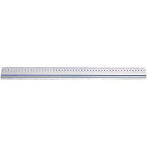 Wedo - 525450 - Snijliniaal - Aluminium - 50 cm - Antislip Rubberen Inleg
