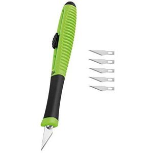 Skalpell Pocket incl. 5 Ersatzklingen gr&#252;n schwarz