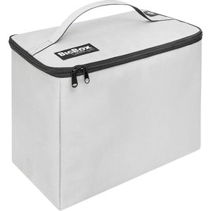 Wedo BigBox 582520 Cooler koelbox (polyester, inhoud: 16,5 l, warmte-isolatie, 2 ritssluitingen, lichtgrijs