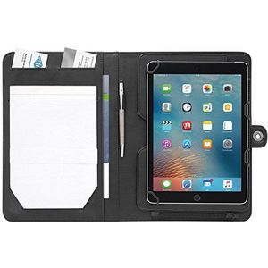 Wedo Accento 586901 Universele PU-lederen tablethouder voor 9,7 tot 10,5 inch tablet, zwart