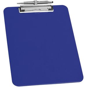 WEDO Klemmbrett 576603 DIN A4 blau Kunststoff