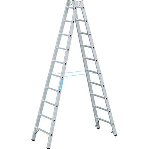 Professionele ladder met sporten, tweezijdig opgaanbaar ZARGES