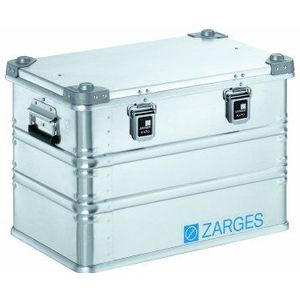 ZARGES Aluminium transportkist, inhoud 73 l, inwendige l x b x h = 550 x 350 x 380 mm, in robuuste uitvoering