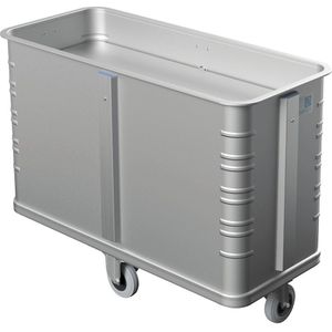 Verende bodemwagen W162, aluminium, geanodiseerd, l x b x h = 1058 x 468 x 785 mm