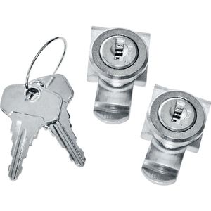 ZARGES Cilinderslot-set, voor transportkist, 2 sloten