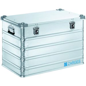 ZARGES Aluminium transportkist, inhoud 195 l, inwendige l x b x h = 780 x 480 x 520 mm, in robuuste uitvoering