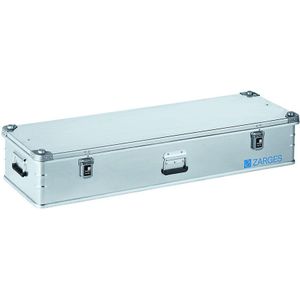 ZARGES Aluminium transportkist, inhoud 119 l, inwendige l x b x h = 1350 x 400 x 220 mm, in robuuste uitvoering