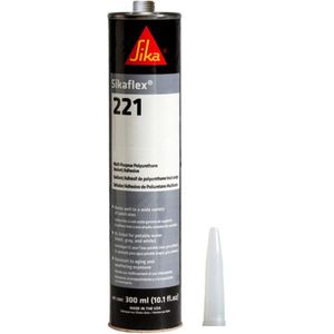 Sika 925222100 Sikaflex PU Lijmkit - Zwart - Patroon - 300ml