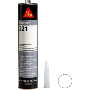 Sika Sikaflex 221 wit - 300 ml. Lijmkit - Afdichtingskit