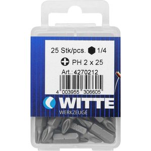 Witte torx bit [5x] - 1/4'' - T 20 - 25 mm