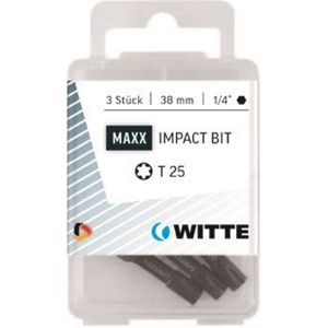 Witte torx bit MAXX Impact [3x] - 1/4'' - T 15 - 38mm