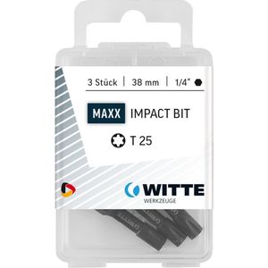 Witte phillips bit MAXX Impact [3x] 1/4"" PH 3 38mm