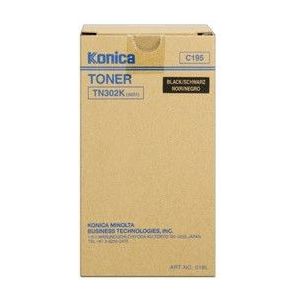 Konica Minolta - TN-302K - Toner Zwart - Origineel - Capaciteit 6500 Pagina's